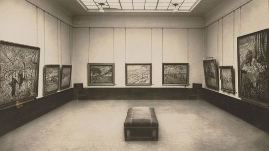Galerie Ferdinand Möller, Installationsansicht, Repro: Berlinische Galerie Installationsansicht Galerie Ferdinand Möller