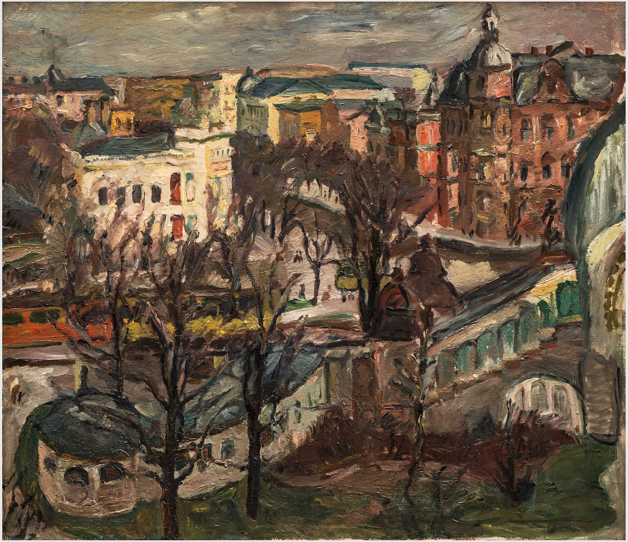 Max Beckmann, Nollendorfplatz, 1911 © Sammlung Stiftung Stadtmuseum Berlin, Foto: Oliver Ziebe, Berlin Max Beckmann, Nollendorfplatz, 1911 © Sammlung Stiftung Stadtmuseum Berlin, Foto: Oliver Ziebe, Berlin